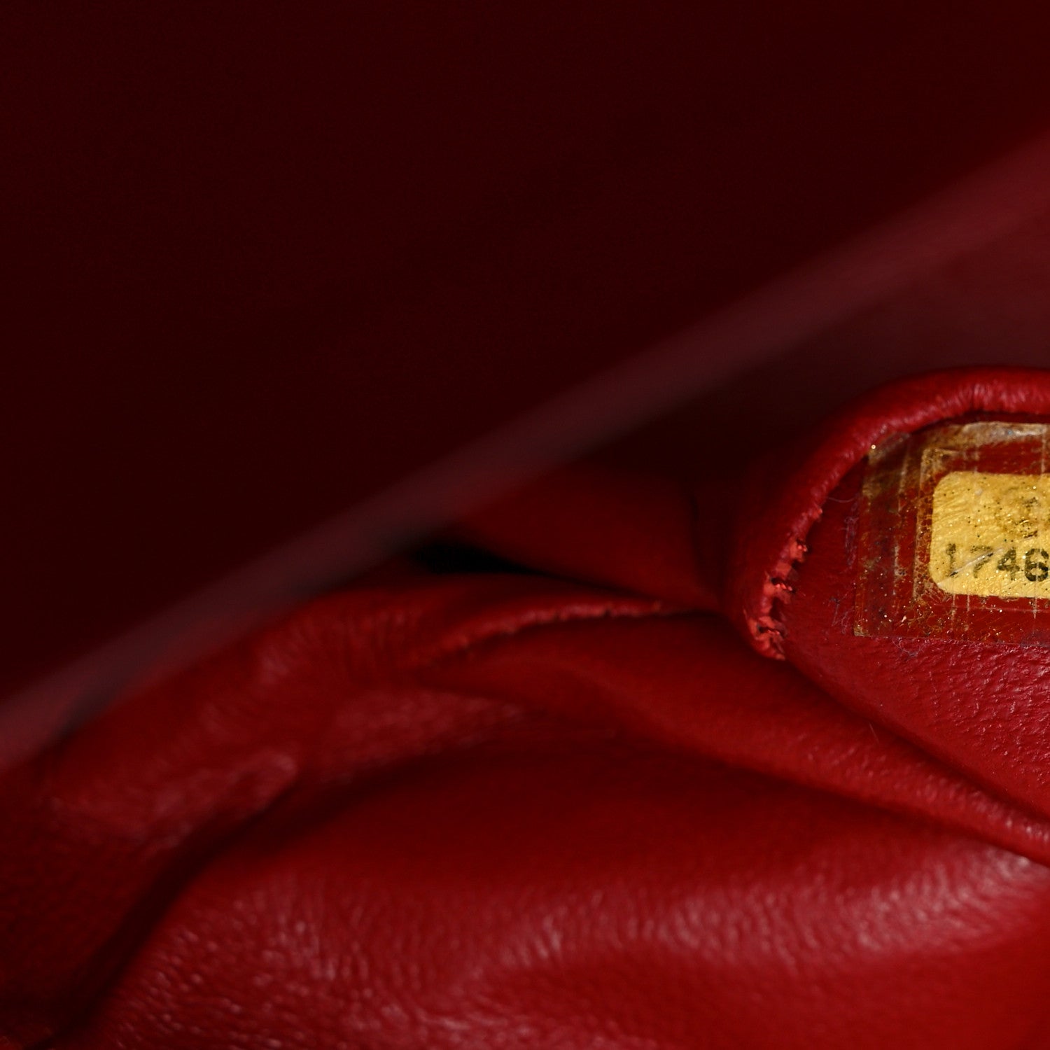 Chanel Lambskin Quilted Medium Double Flap Red 7 of 10
