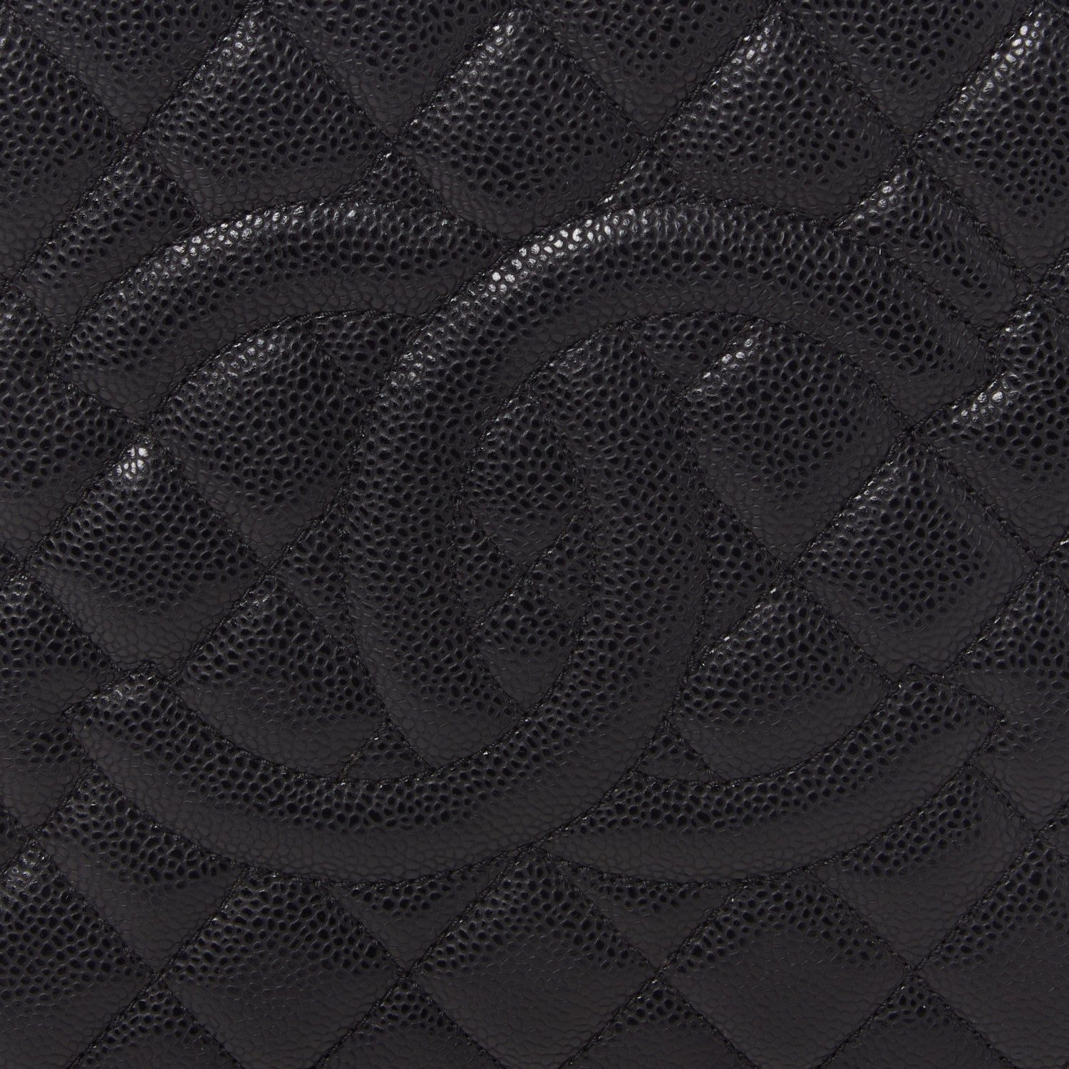 Chanel Caviar Quilted Grand Shopping Tote GST Black 7 of 9