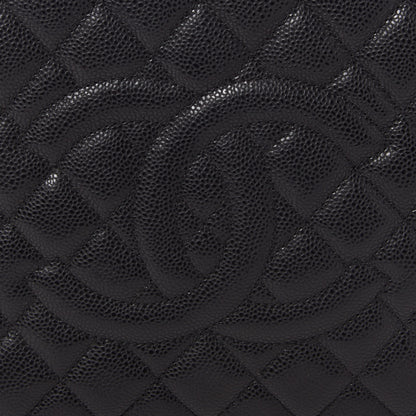 Chanel Caviar Quilted Grand Shopping Tote GST Black 7 of 9