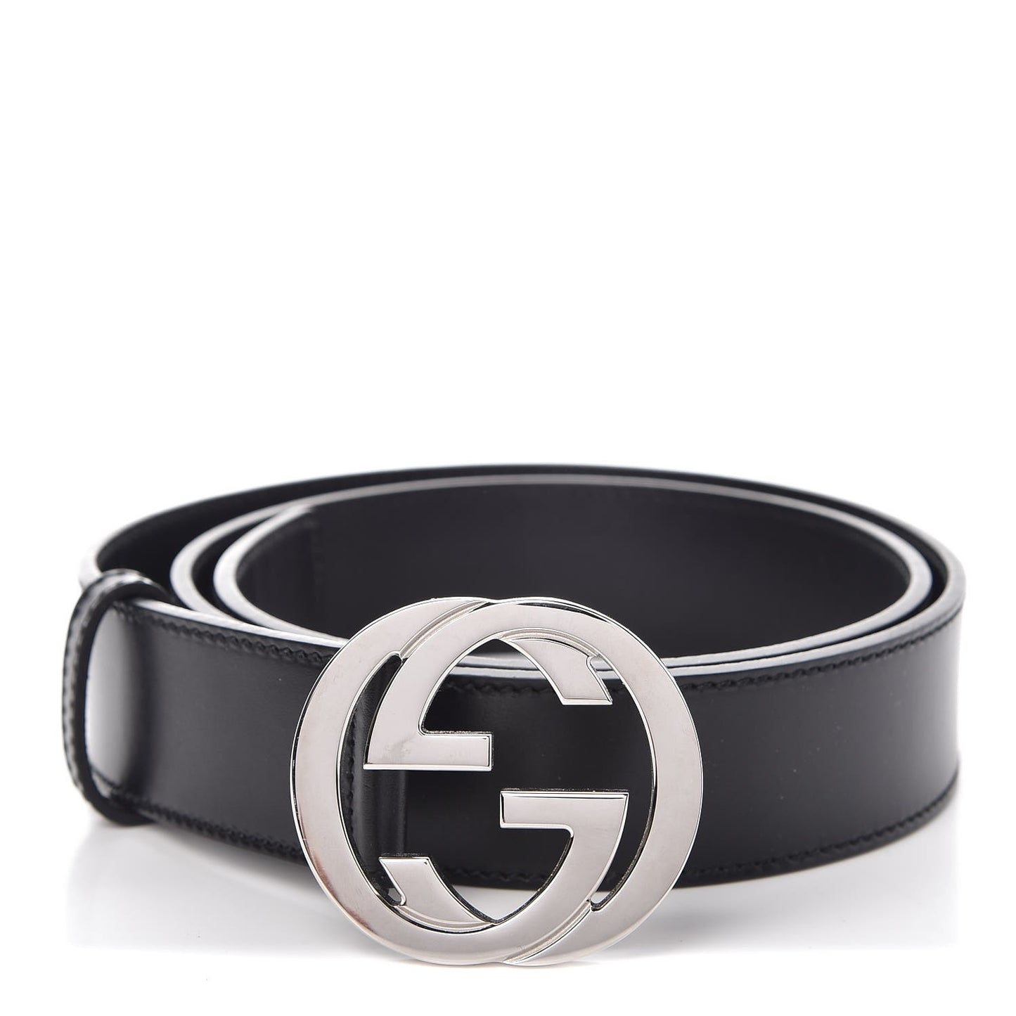 Calfskin Interlocking G 40mm Belt 100 40 Black