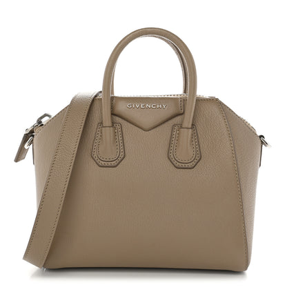 Givenchy Sugar Goatskin Mini Antigona Beige Camel 1 of 11