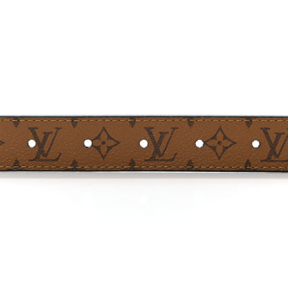 Louis Vuitton Reverse Monogram 35mm LV Initiales Belt 85 34 3 of 7