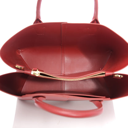 Mansur Gavriel Calfskin Mini Folded Bag Flamma 5 of 9