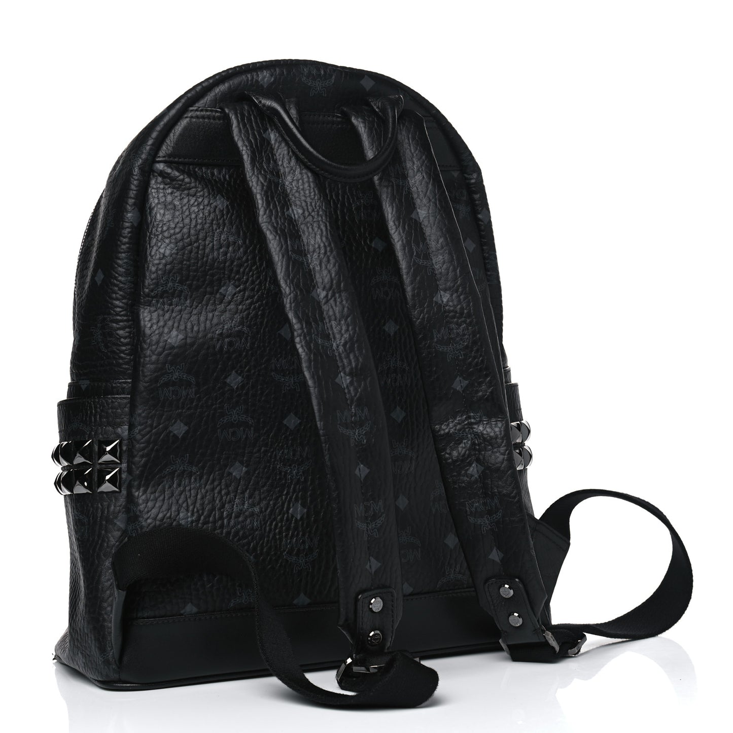 Visetos Medium Side Studs Stark Backpack Black