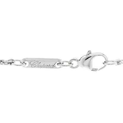 Chopard 18K White Gold Diamond Happy Spirit Pendant Necklace 4 of 4