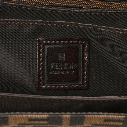 Fendi Zucca Spalmati Shoulder Bag Tobacco 7 of 9