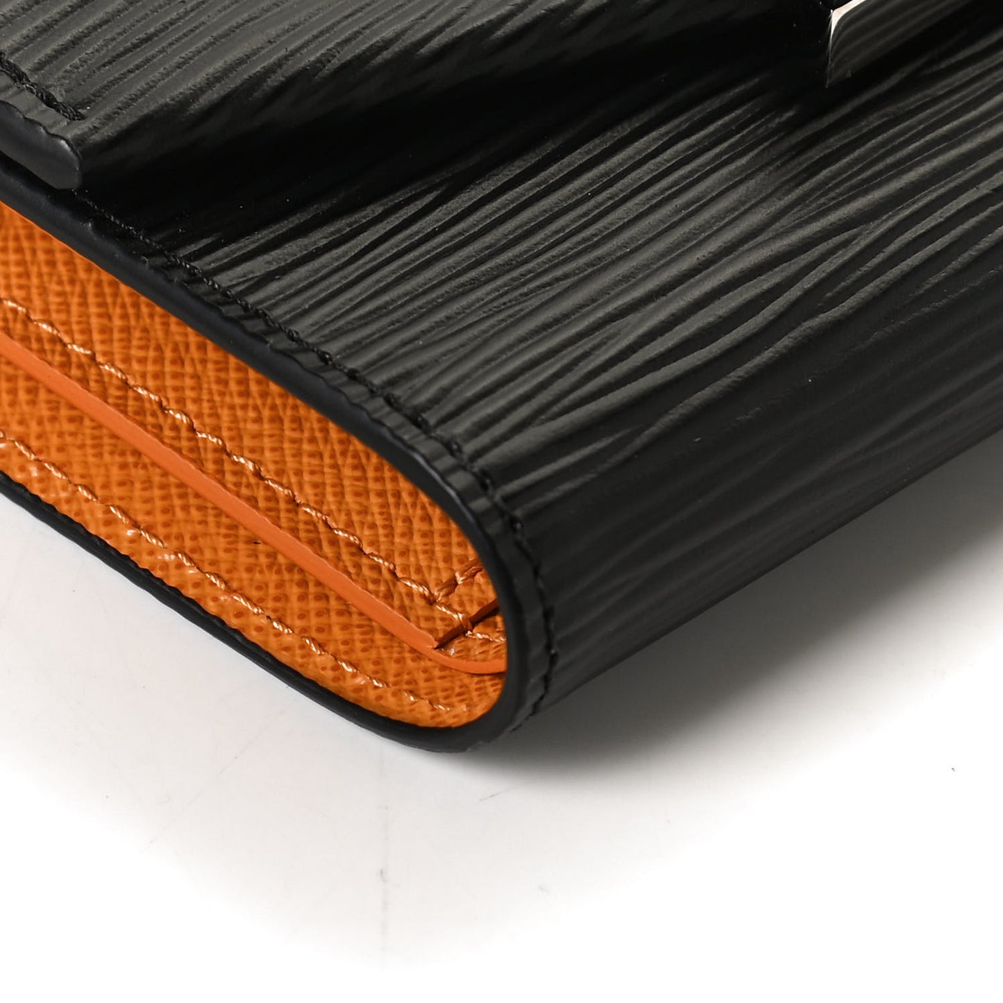 Epi Grenelle Compact Wallet Black