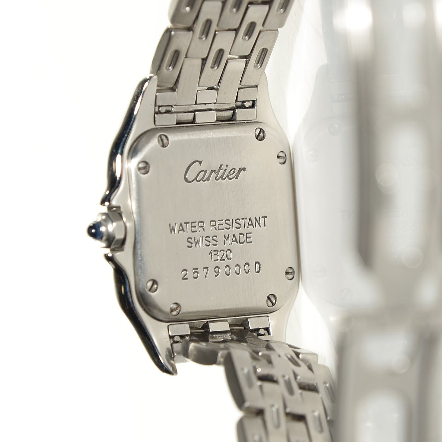 Stainless Steel 22mm Panthere Quartz Watch