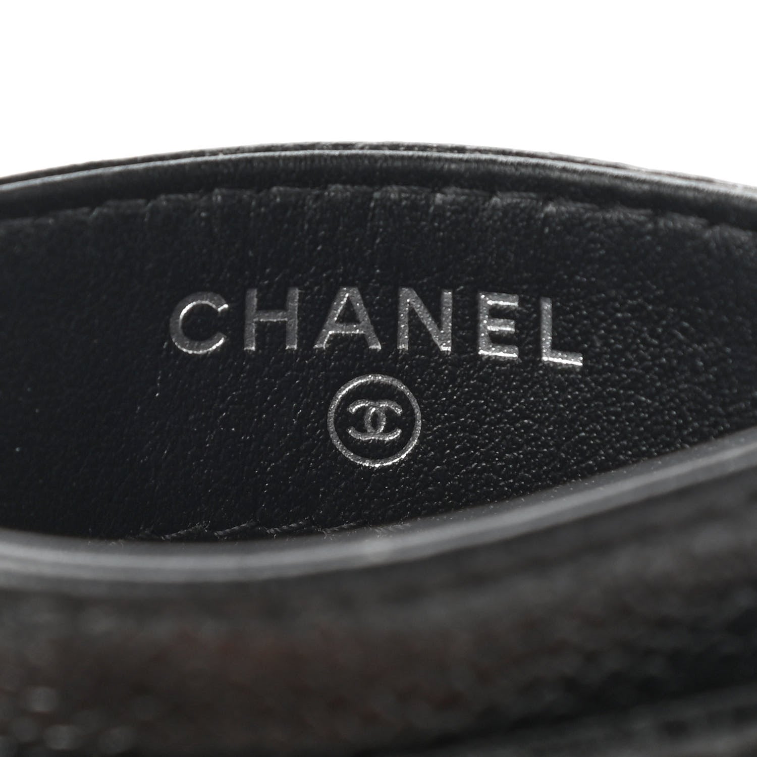 Chanel Caviar Quilted Incognito Card Holder Black 6 of 10