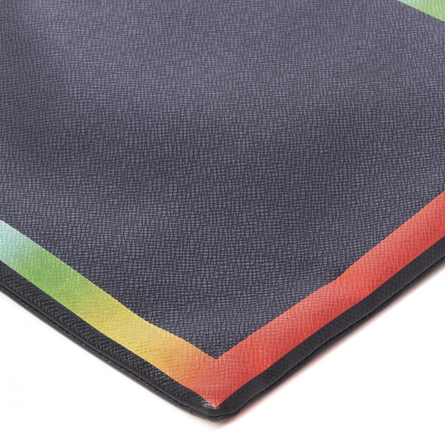 Louis Vuitton Taiga Rainbow Pochette A4 Black 7 of 8