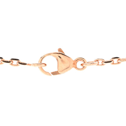 Hermes Lacquered Rose Gold Mini Pop H Pendant Necklace Vert Fizz 7 of 7