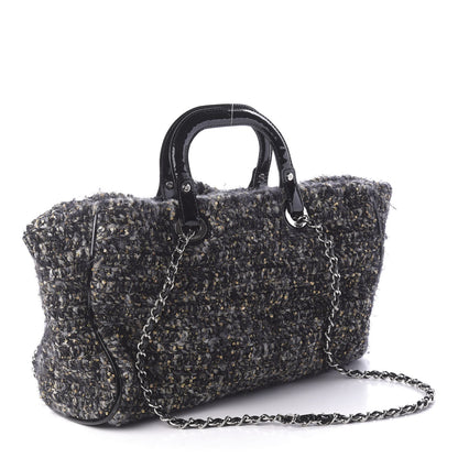 Chanel Patent Tweed Sequin Shopping Tote Multicolor 4 of 11