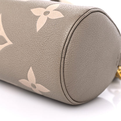 Louis Vuitton Empreinte Monogram Giant Papillon BB Tourterelle Cream 8 of 14