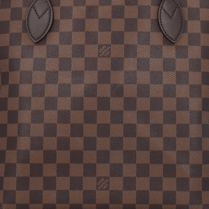 Louis Vuitton Damier Ebene Neo Neverfull MM Rose Ballerine 8 of 12