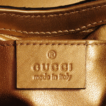 Gucci Anaconda Tigrette Shoulder Bag Gold 8 of 9