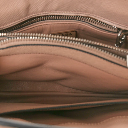 Prada Saffiano Mini Twin Pocket Tote Cammeo 6 of 9