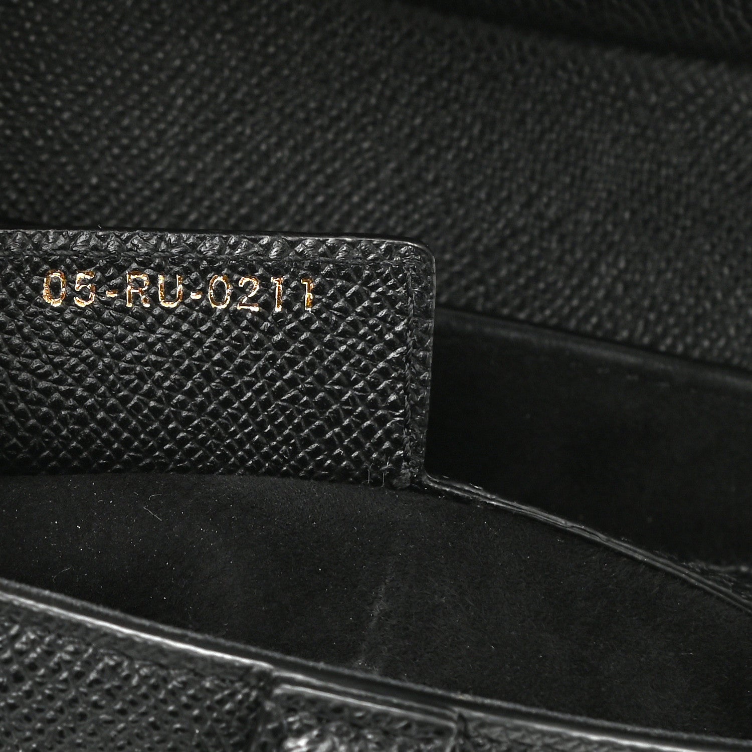 Christian Dior Grained Calfskin Saddle Bag Black 7 of 8