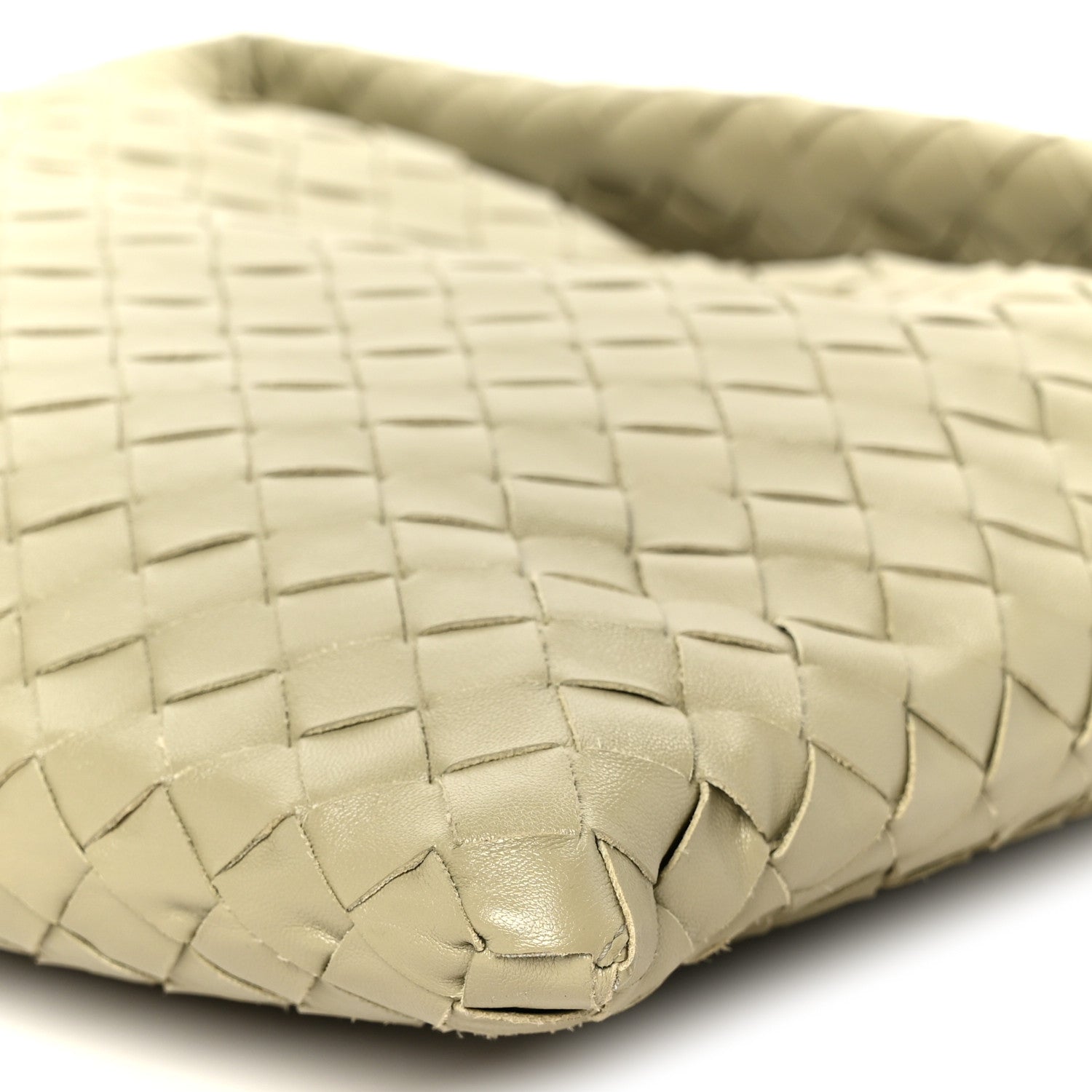 Bottega Veneta Calfskin Intrecciato Small Hop Travertine 10 of 10