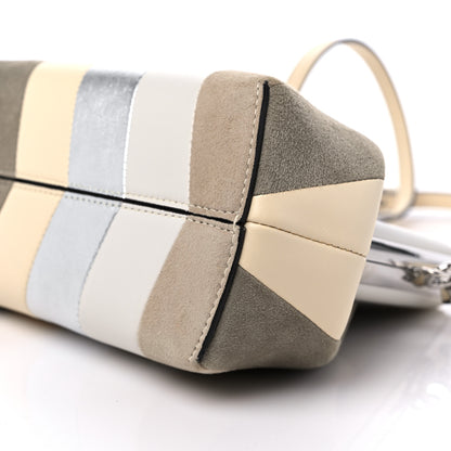 Fendi Nappa Suede Striped Inlay Small Fendi First Multicolor 8 of 10