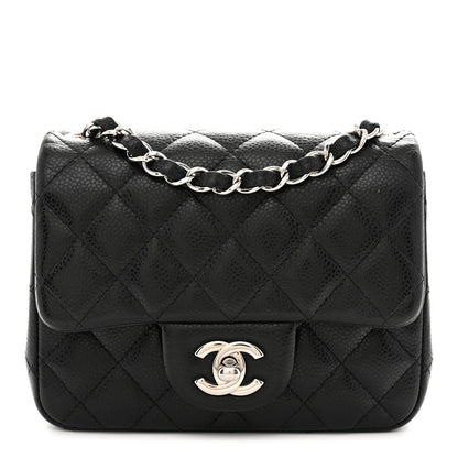 Chanel Caviar Quilted Mini Square Flap Black 1 of 10