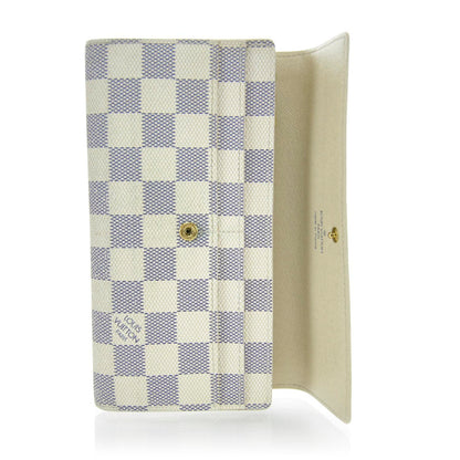 Louis Vuitton Damier Azur Sarah Wallet Porte-Monnaie 11 of 11