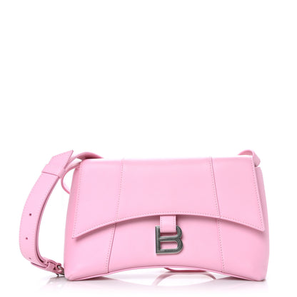 Balenciaga Semi Shiny Smooth Calfskin XS Downtown Shoulder Bag Candy Pink 1 of 12