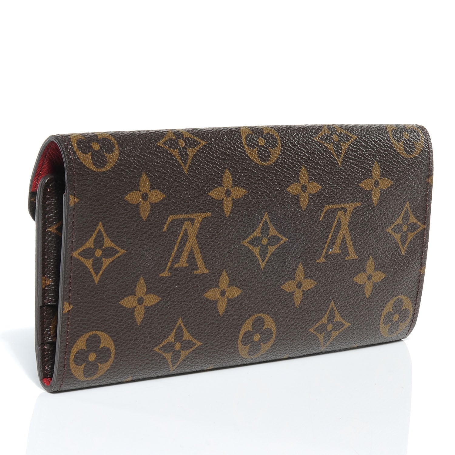 Louis Vuitton Monogram Josephine Wallet Red 3 of 7