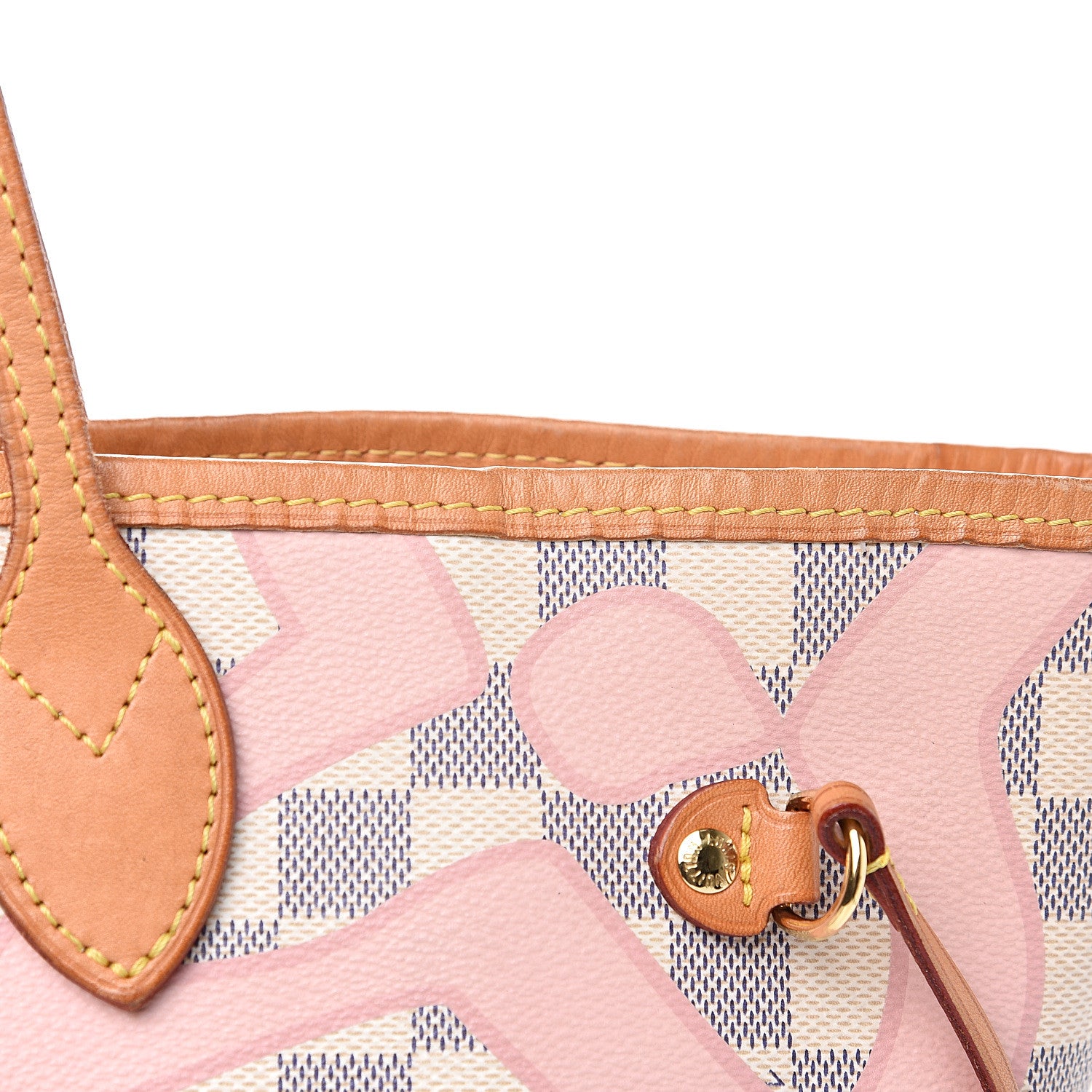 Louis Vuitton Damier Azur Tahitienne Neverfull MM 17 of 19