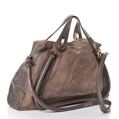 Chloe Suede Calfskin Large Paraty Rock 3 of 26