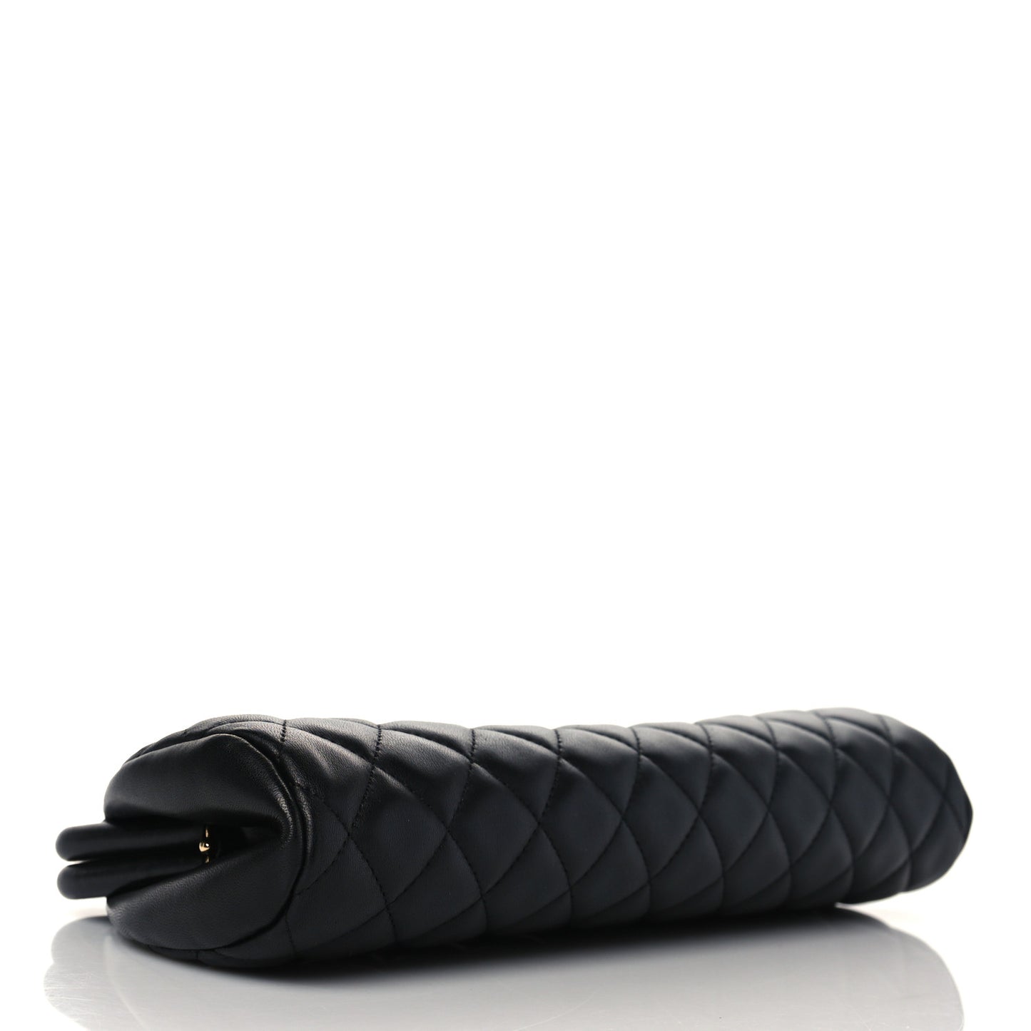 Lambskin Quilted Timeless Clutch Black