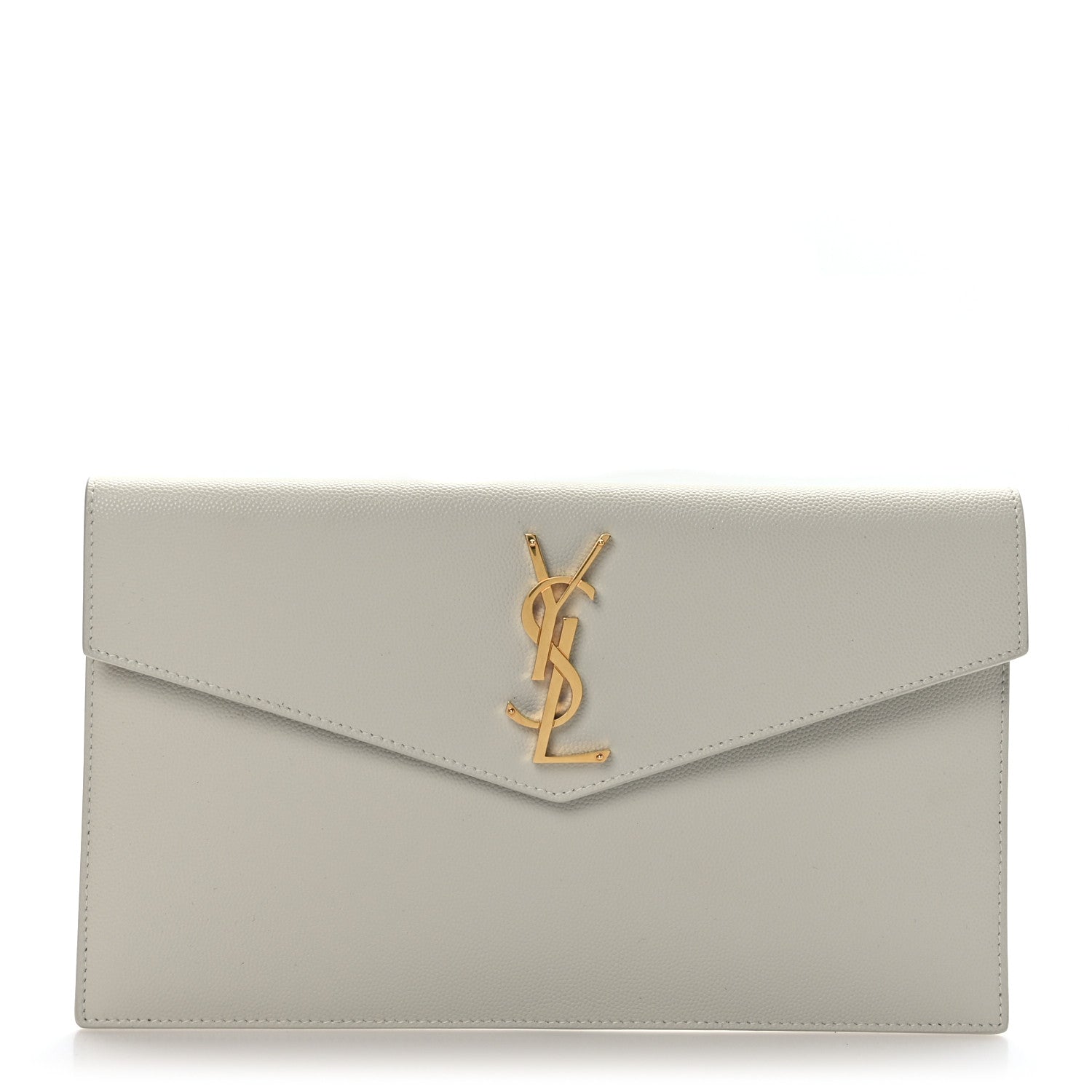 Saint Laurent Grain De Poudre Uptown Pouch Crema Soft 1 of 6