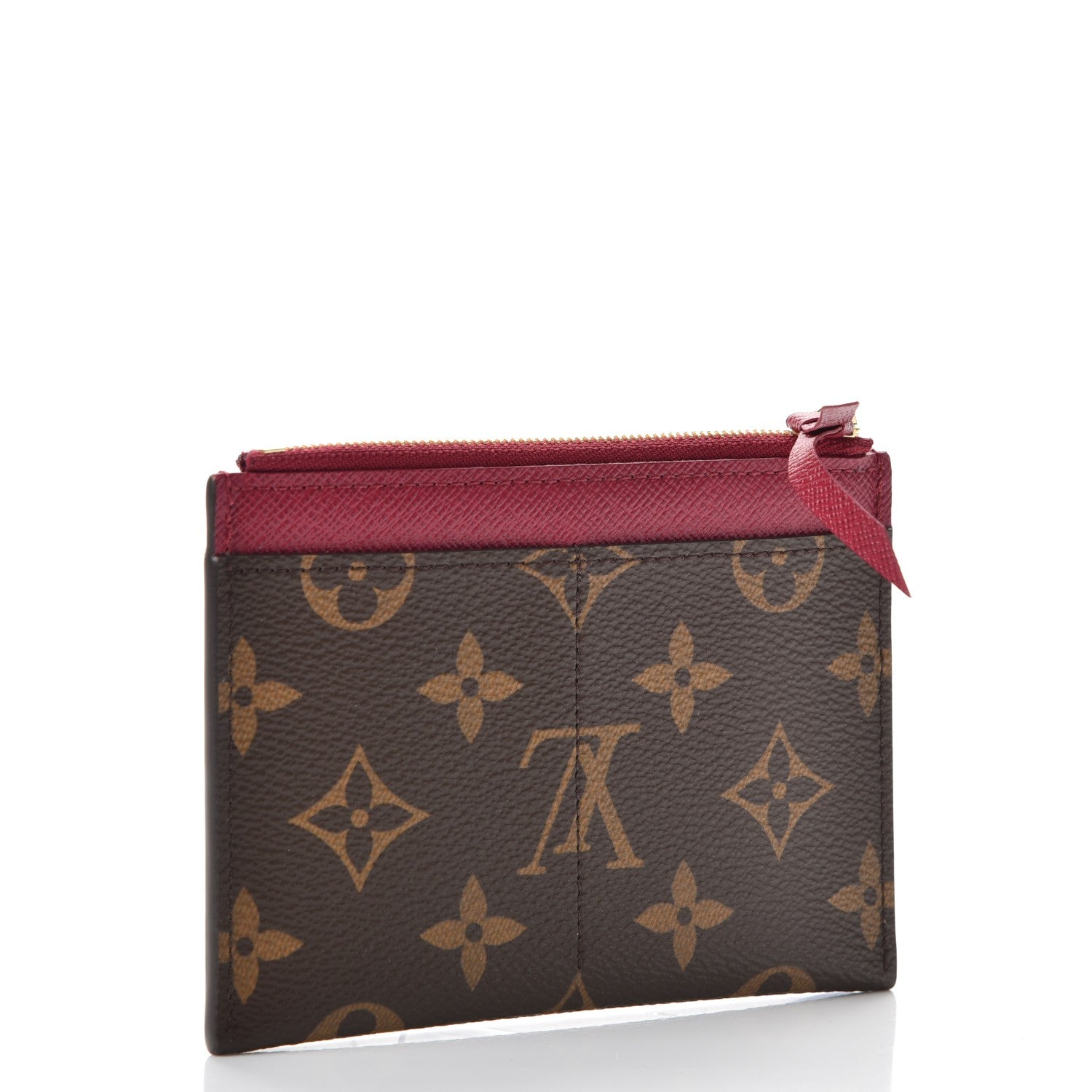 Louis Vuitton Monogram Zipped Card Holder Fuchsia 3 of 8