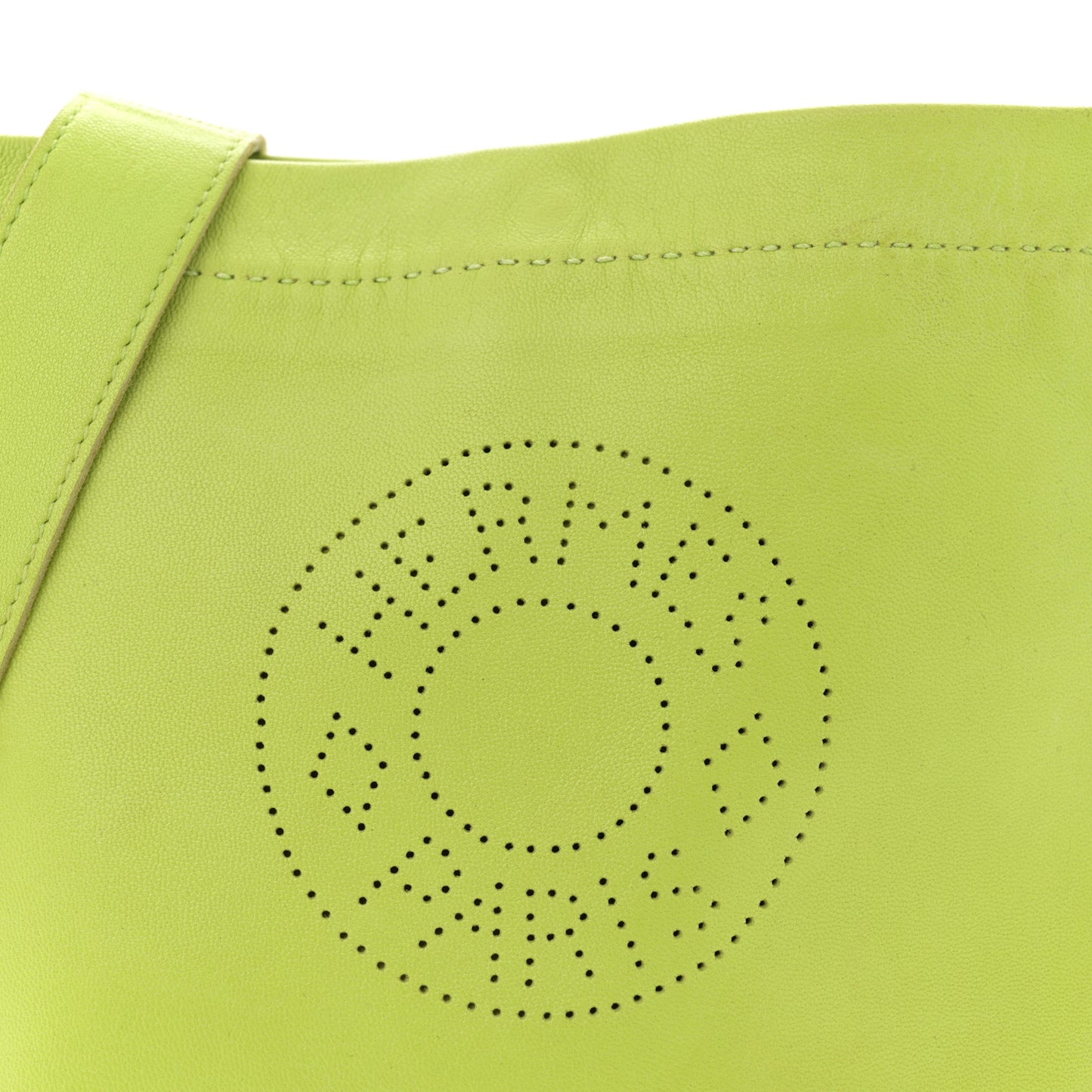 Lambskin Clou De Selle Pouch Kiwi