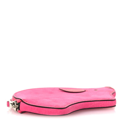 Hermes Togo Chevre Mysore Pig Coin Purse Fuchsia Tosca 4 of 8