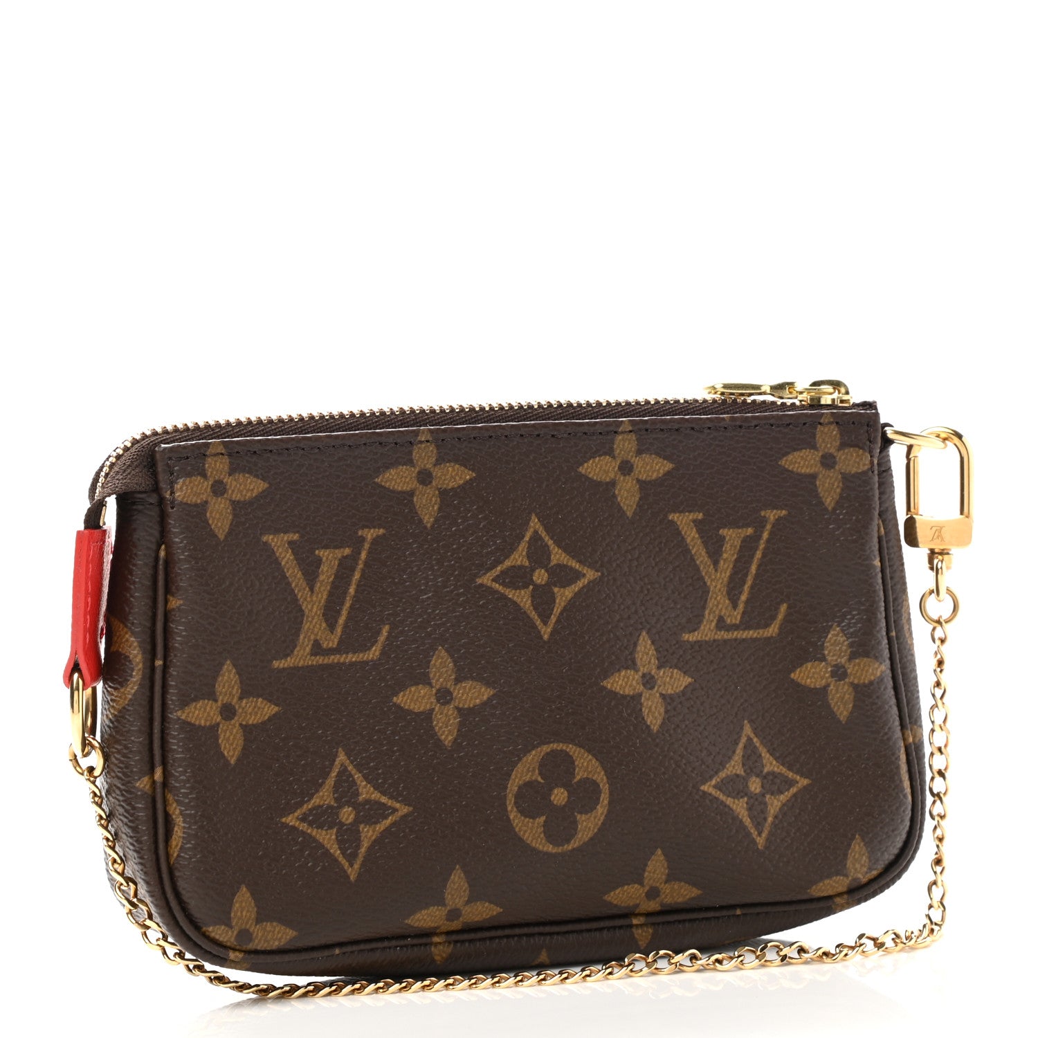 Louis Vuitton Monogram 2018 Christmas Animation Mini Cats Pochette Accessories 3 of 7