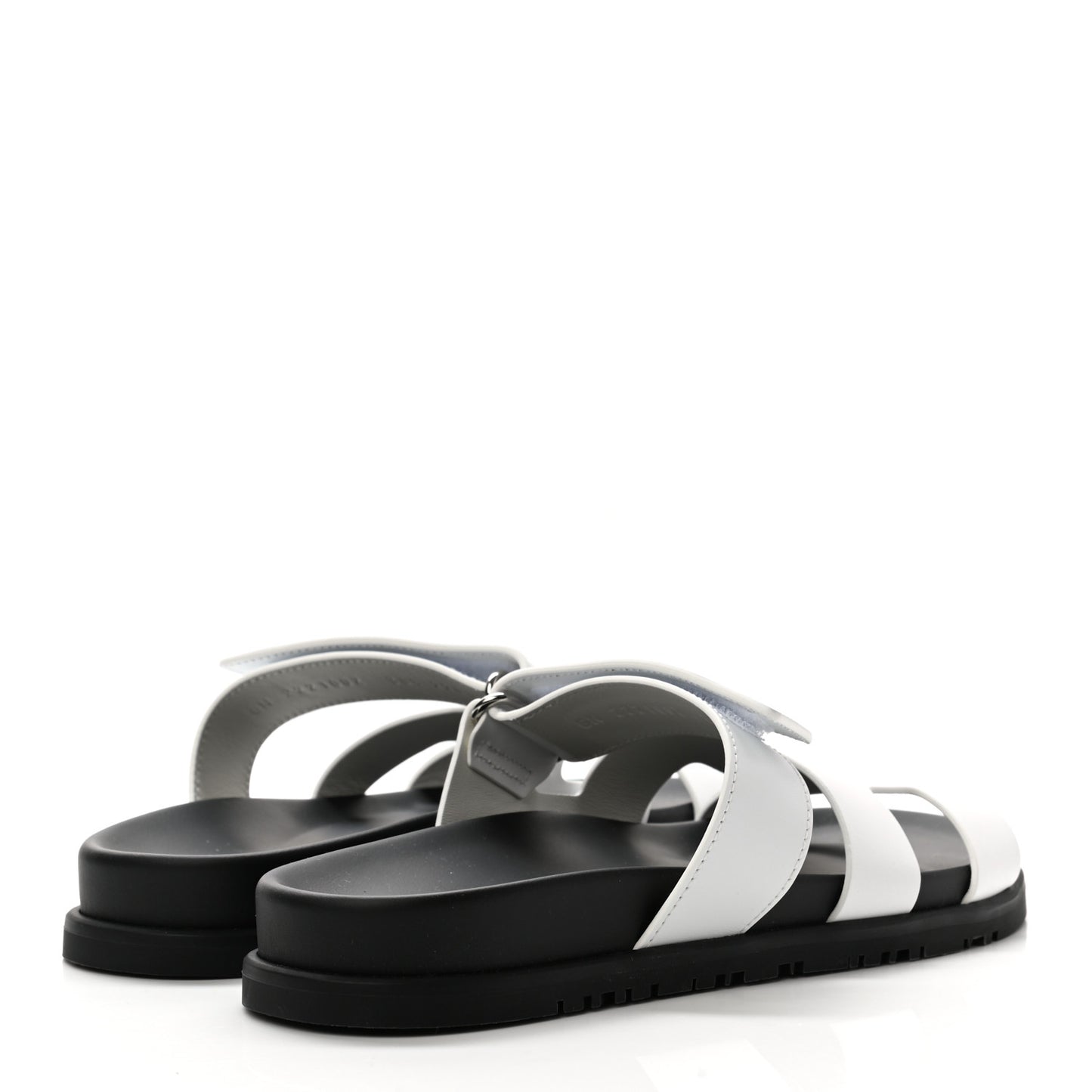 Calfskin Womens Chypre Sandals 38.5 White