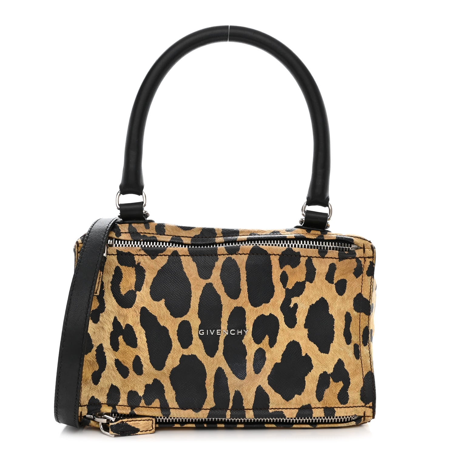 Givenchy Calfskin Leopard Print Small Pandora Multicolor 1 of 17