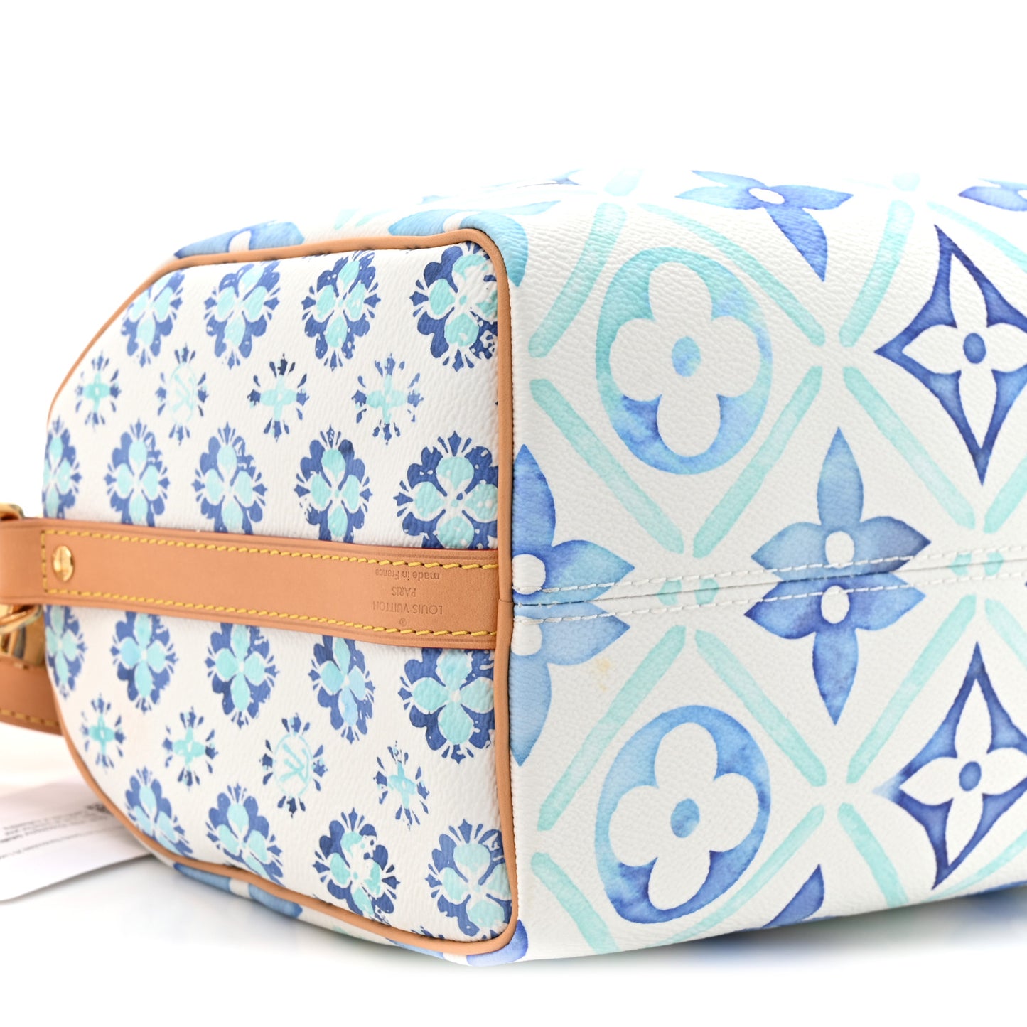 Monogram Tiles By The Pool Speedy Bandouliere 25 Lagoon Blue
