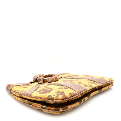 Gucci Velvet Alligator Tom Ford Jeweled Dragon Shoulder Bag Gold 4 of 10