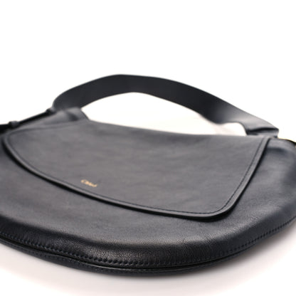 Chloe Calfskin Kiss Hobo Black 9 of 9