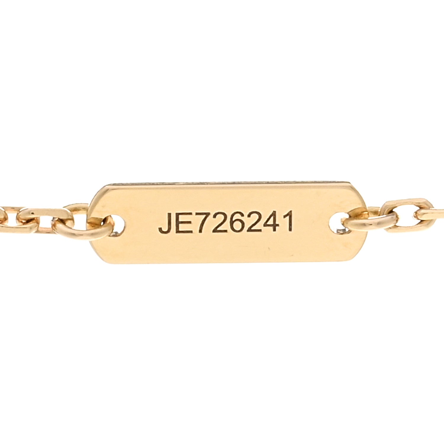 Van Cleef & Arpels 18K Yellow Gold Black Onyx Vintage Alhambra Pendant Necklace 5 of 5