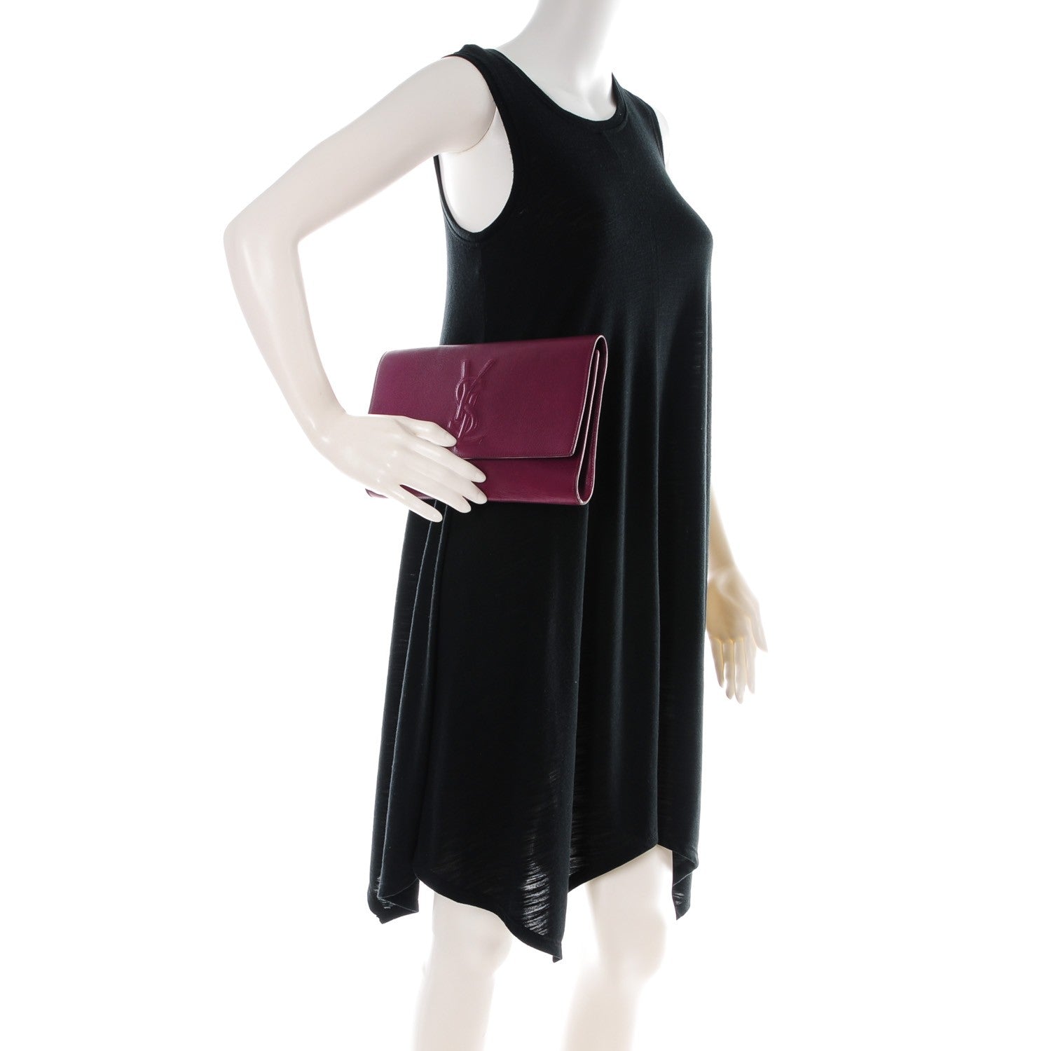 Saint Laurent Chevre Belle de Jour Clutch 2 of 8