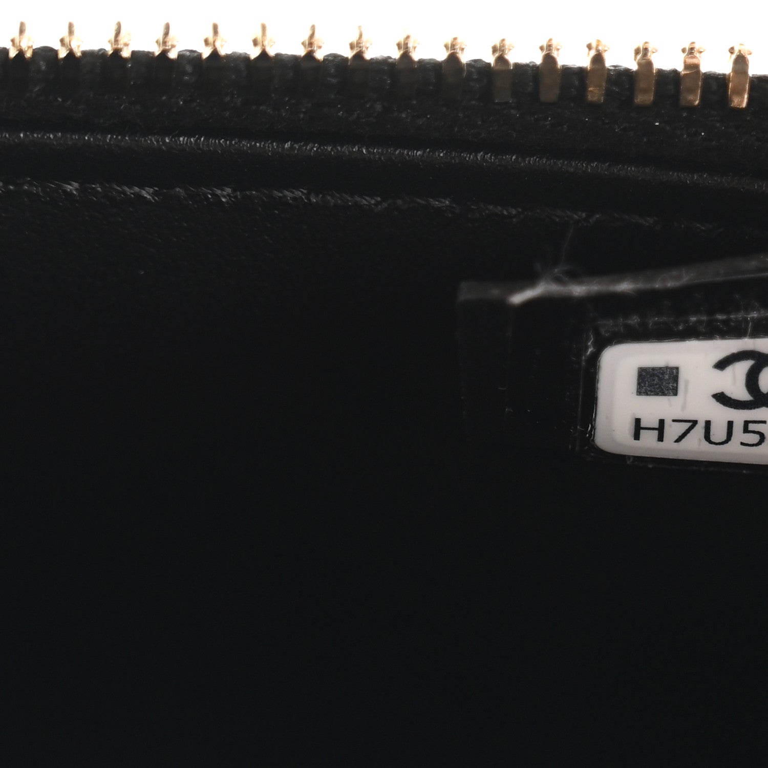 Chanel Caviar Quilted Top Handle Slim Vanity With Chain Black 6 of 10