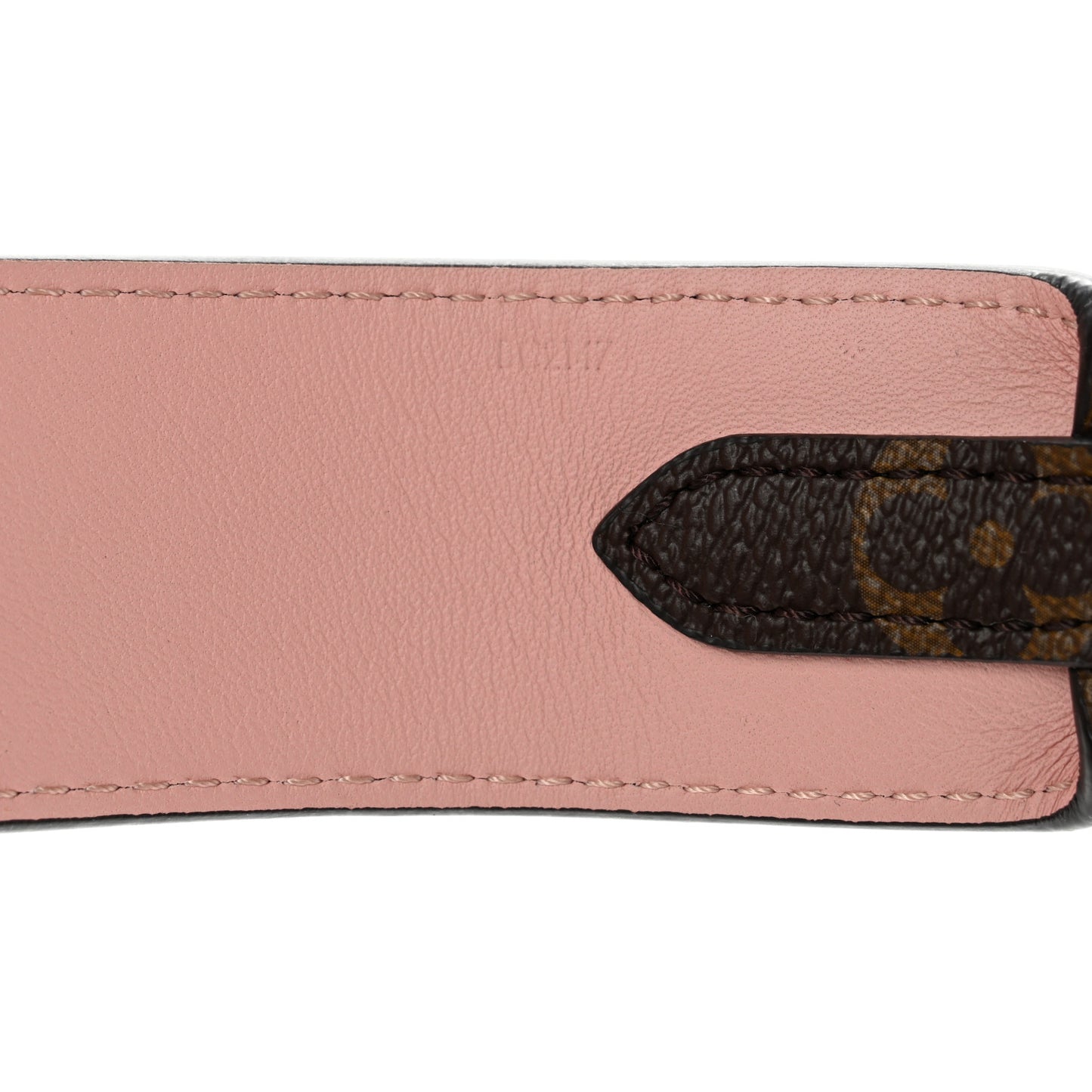 Monogram Bandouliere Shoulder Strap Rose Poudre