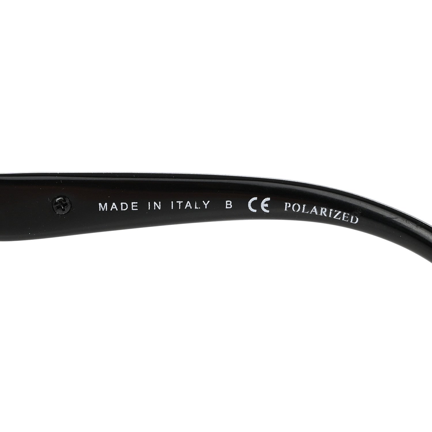 Chanel Crystal Baguette Polarized Cat Eye Sunglasses 5309-B-A Black 6 of 7