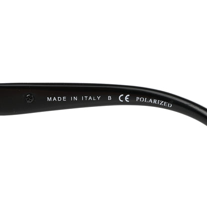 Chanel Crystal Baguette Polarized Cat Eye Sunglasses 5309-B-A Black 6 of 7