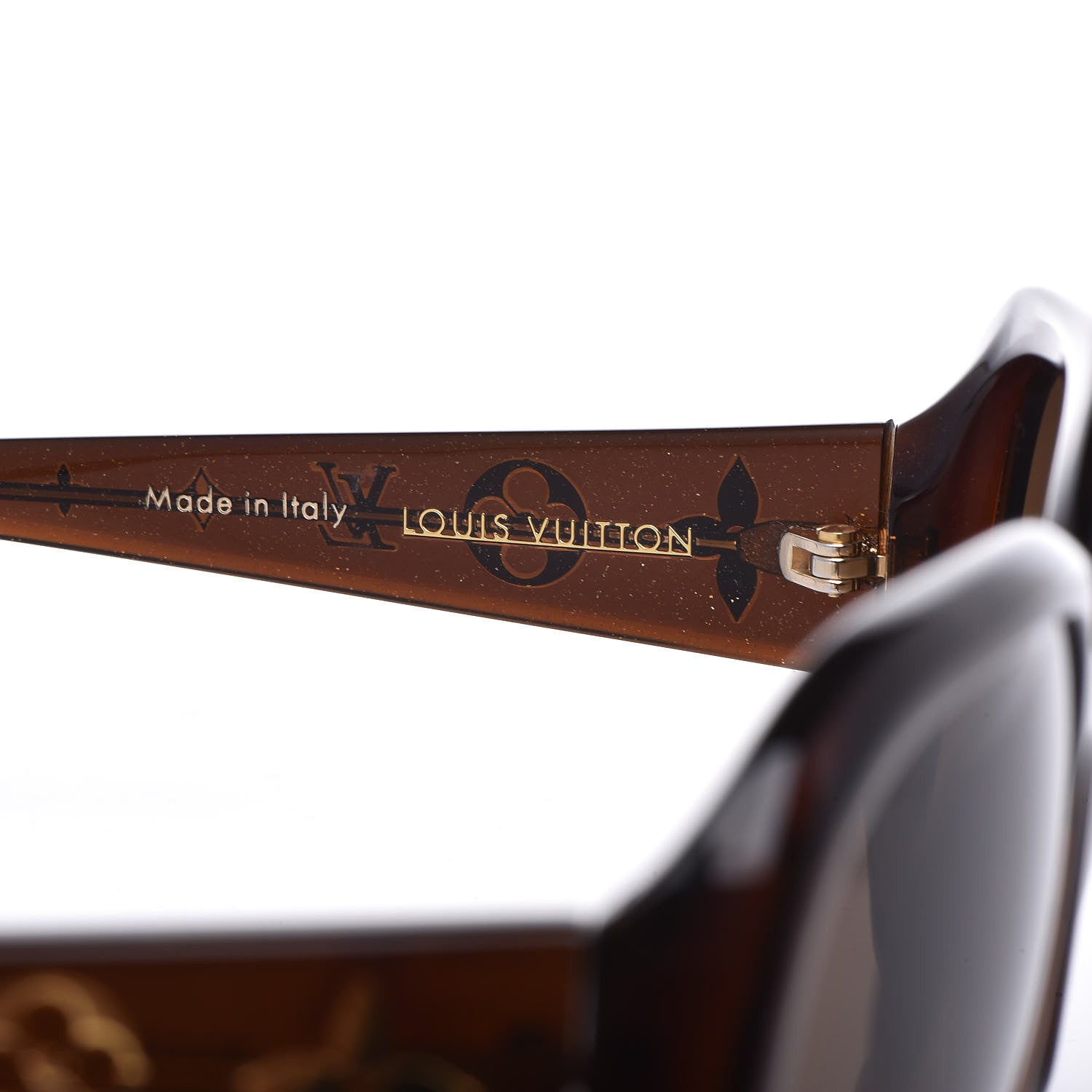 Louis Vuitton Obsession GM Sunglasses Z0459W Brown Glitter 5 of 7