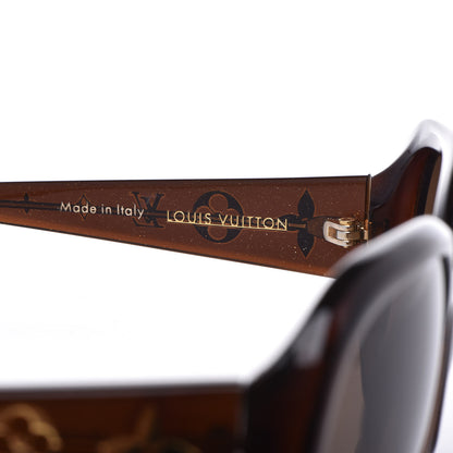 Louis Vuitton Obsession GM Sunglasses Z0459W Brown Glitter 5 of 7