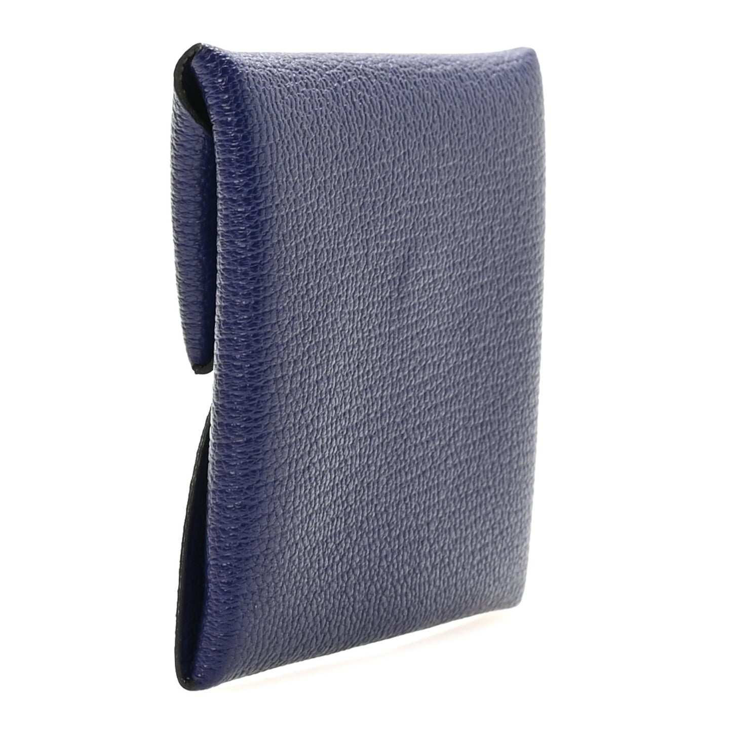 Chevre Mysore Bastia Coin Purse Bleu Encre