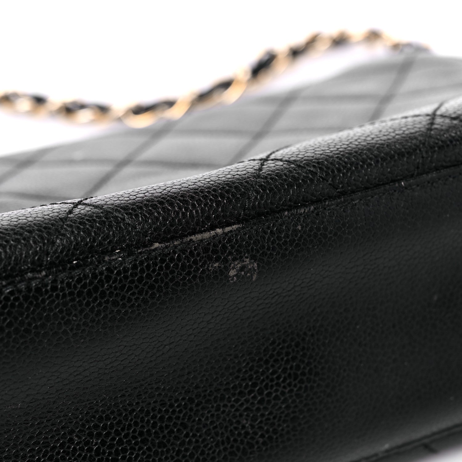 Chanel Caviar Quilted Shoulder Bag Black 22 of 27